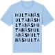 Blue Soul t-shirt med Hultanäs ordlek t-shirt