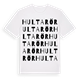 Hultarör ordlek t-shirt