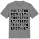 Mid Heather Gray t-shirt med Hultatorpet ordlek t-shirt