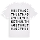Hulthaget ordlek t-shirt