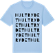 Blue Soul t-shirt med Hultrydet ordlek t-shirt