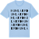 Blue Soul t-shirt med Humlaryd ordlek t-shirt