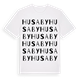 Husaby ordlek t-shirt