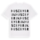Huseby Bruk ordlek t-shirt