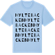 Blue Soul t-shirt med Hyltebacken ordlek t-shirt