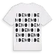 Idemo ordlek t-shirt