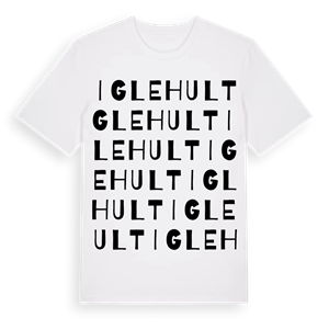 Iglehult ordlek t-shirt – ekologisk bomull t-shirt från Pinshirt