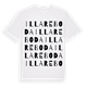 Illareboda ordlek t-shirt