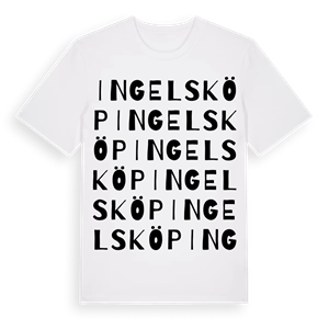 Ingelsköp ordlek t-shirt – ekologisk bomull t-shirt från Pinshirt