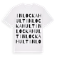 Inlockahult ordlek t-shirt