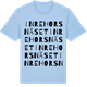 Blue Soul t-shirt med Inre Horsnäset ordlek t-shirt