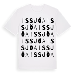 Issjöa ordlek t-shirt – ekologisk bomull t-shirt från Pinshirt
