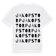 Jakopstorp ordlek t-shirt