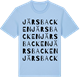 Blue Soul t-shirt med Järsbacken ordlek t-shirt