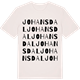 Vintage White t-shirt med Johansdal ordlek t-shirt
