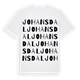 Johansdal ordlek t-shirt