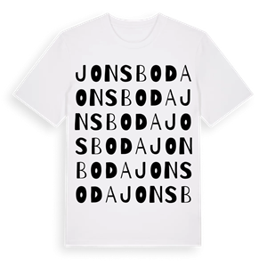 Jonsboda ordlek t-shirt – ekologisk bomull t-shirt från Pinshirt