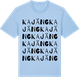Blue Soul t-shirt med Kajäng ordlek t-shirt