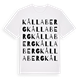 Kållaberg ordlek t-shirt