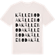 Vintage White t-shirt med Källeboda ordlek t-shirt