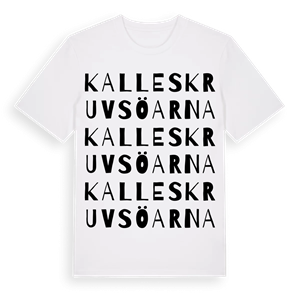 Kalleskruvsöarna ordlek t-shirt – ekologisk bomull t-shirt från Pinshirt