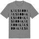 Mid Heather Gray t-shirt med Kålsboda ordlek t-shirt