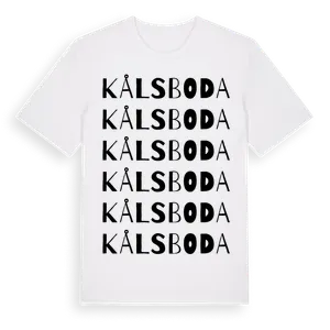 Kålsboda ordlek t-shirt – ekologisk bomull t-shirt från Pinshirt