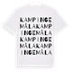 Kampingemåla ordlek t-shirt