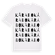 White t-shirt med Kårabo ordlek t-shirt