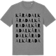 Mid Heather Gray t-shirt med Kåradal ordlek t-shirt