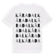 Kåradal ordlek t-shirt