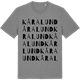 Mid Heather Gray t-shirt med Kåralund ordlek t-shirt