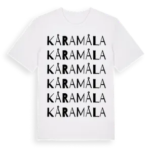 Kåramåla ordlek t-shirt – ekologisk bomull t-shirt från Pinshirt