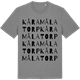 Mid Heather Gray t-shirt med Kåramålatorp ordlek t-shirt