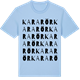 Blue Soul t-shirt med Kararör ordlek t-shirt
