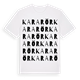 Kararör ordlek t-shirt