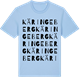 Blue Soul t-shirt med Käringeberg ordlek t-shirt