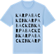 Blue Soul t-shirt med Karpabacken ordlek t-shirt