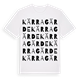 Kärragärde ordlek t-shirt