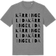Mid Heather Gray t-shirt med Kärringelida ordlek t-shirt
