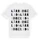 Kärringelida ordlek t-shirt