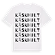Käskhult ordlek t-shirt