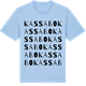 Blue Soul t-shirt med Kassabo ordlek t-shirt