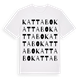 Kattabo ordlek t-shirt