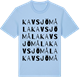Blue Soul t-shirt med Kavsjömåla ordlek t-shirt
