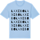 Blue Soul t-shirt med Kaxebo ordlek t-shirt