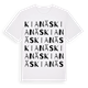 Kianäs ordlek t-shirt