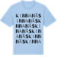 Blue Soul t-shirt med Kinnanäs ordlek t-shirt