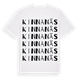 Kinnanäs ordlek t-shirt