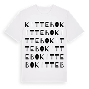 Kittebo ordlek t-shirt – ekologisk bomull t-shirt från Pinshirt